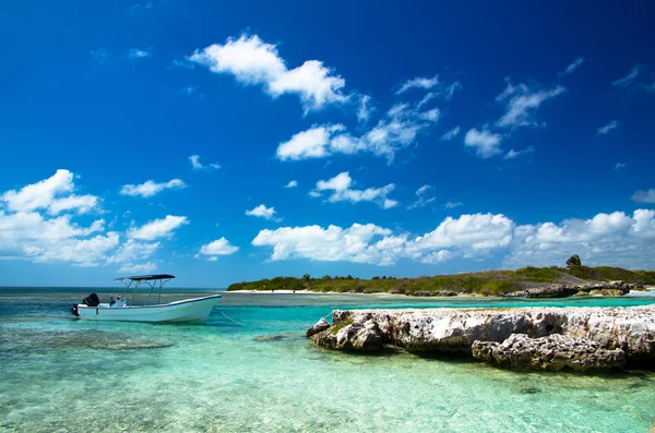 Playa rocosa — Foto de Stock