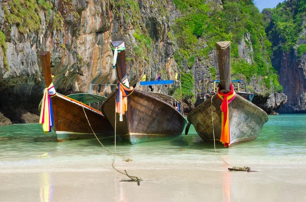 Bateaux en bois — Photo