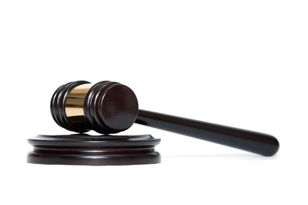 Wooden judge gavel — Stock Photo, Image