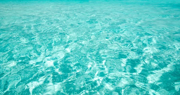 Caribbean clear beach and tropical sea — Stock Photo, Image