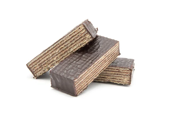 Chocolate waffles — Stock Photo, Image