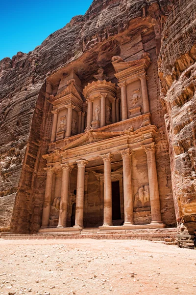 Al-khazneh i petra — Stockfoto