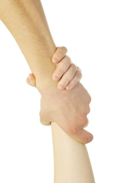 Hands together — Stock Photo, Image