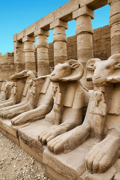Antiche rovine di Karnak — Foto Stock