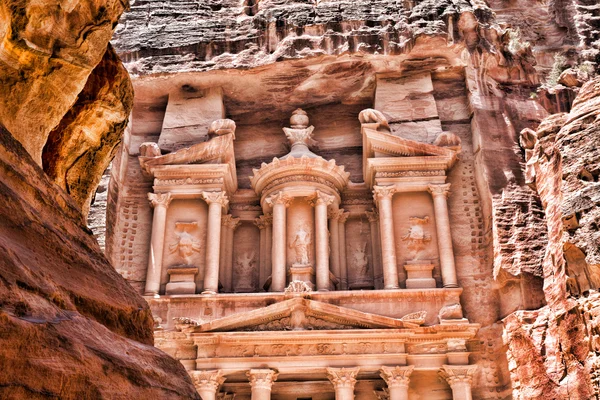 Petra'da Al Khazneh — Stok fotoğraf