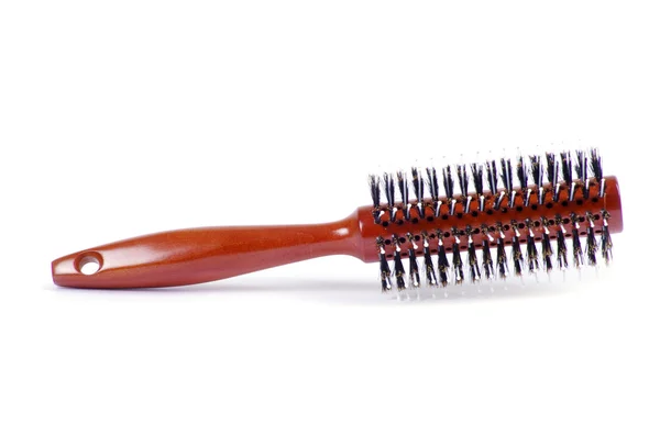 Plastic hairbrush — Stock Photo, Image