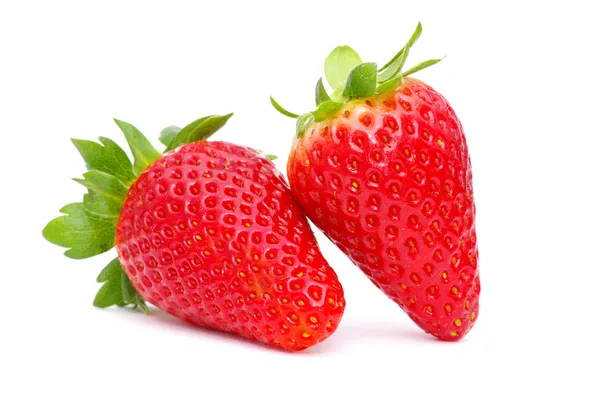 Röda jordgubbar — Stockfoto
