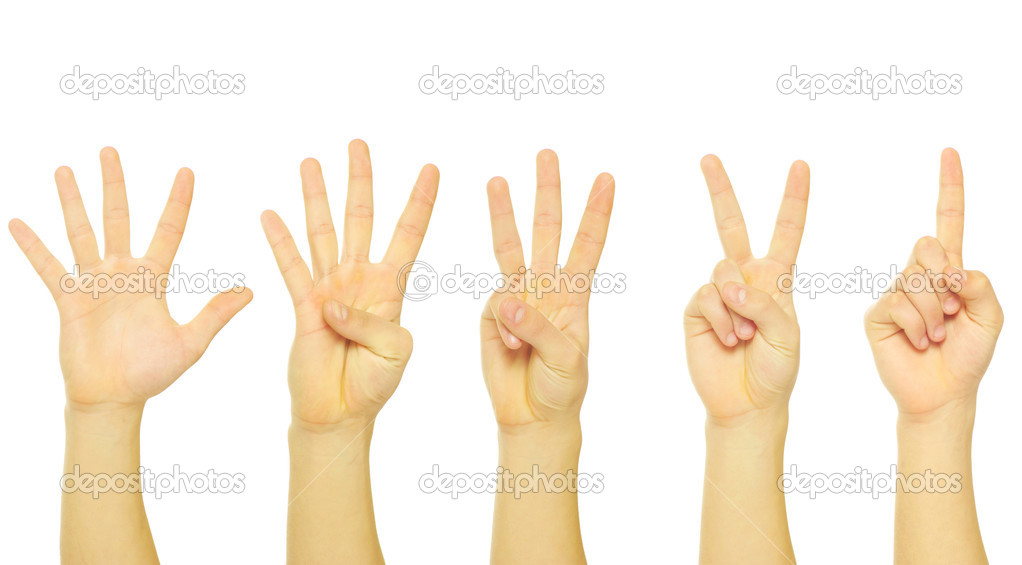 Hands numbers