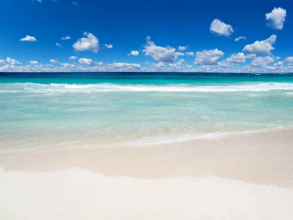 Plaża Tropikalne Morze Tło Natury — Zdjęcie stockowe