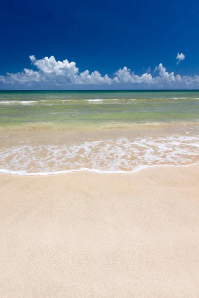 Tropisk Hav Den Blå Himmelen Havlandskap – stockfoto