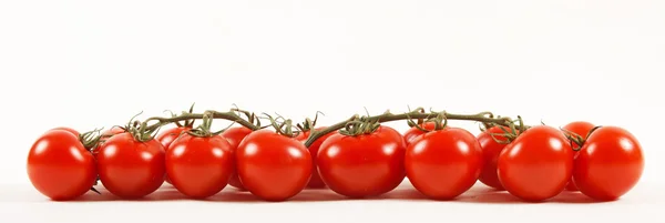 Wirydarz-do góry fotografia pomidorów. — Zdjęcie stockowe