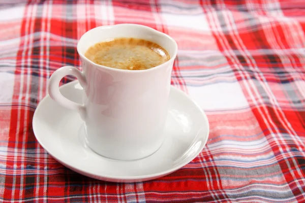 Kaffee auf dem Frühstückstisch — Stockfoto