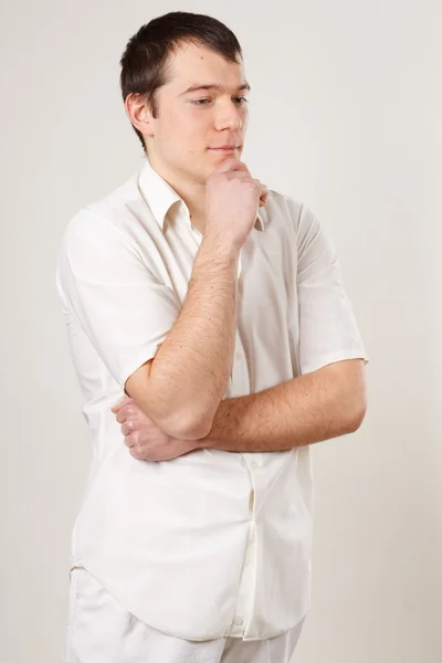 Thoughtful young man — Stock Photo, Image