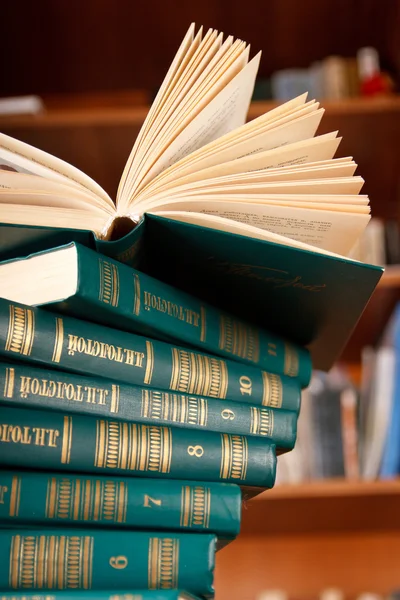 Pile of books — Stock Photo, Image