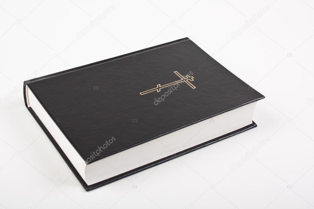 Bible on a white background