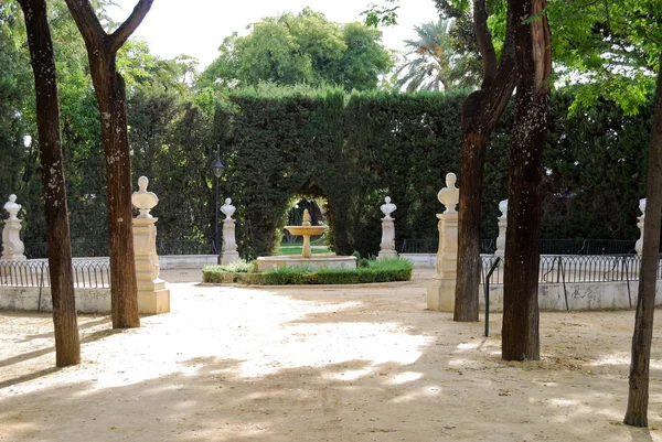 Näkymä puistoon Maria - Luisa Andalusiassa — kuvapankkivalokuva