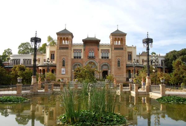 Vista del parque Maria - Luisa en Andalucía — Foto de Stock