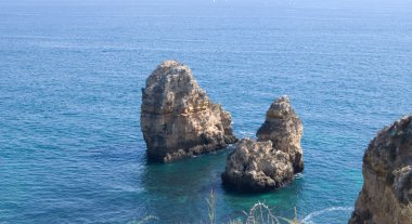 Atlantik Okyanusu'nun güzel sahil şeridi