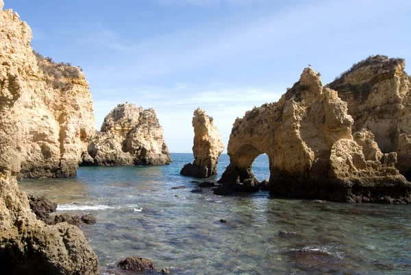 Krásné pobřeží Atlantického oceánu — Stock fotografie