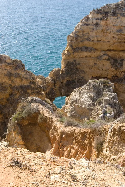 Die wunderschöne Küste des Atlantischen Ozeans — Stockfoto