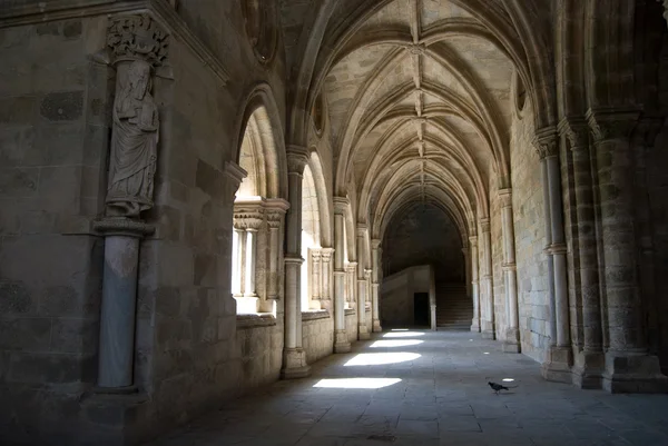 Widok na katedrę sao francisco, Évora, Portugalia — Zdjęcie stockowe