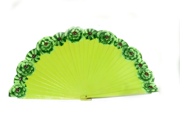 İspanya fan izole — Stok fotoğraf