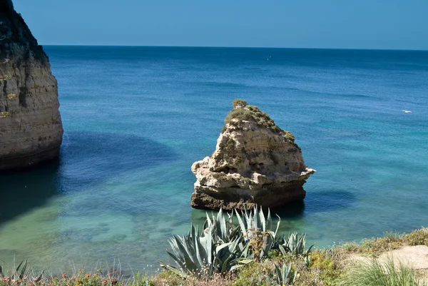 Der Strand an der Algarve — Stockfoto