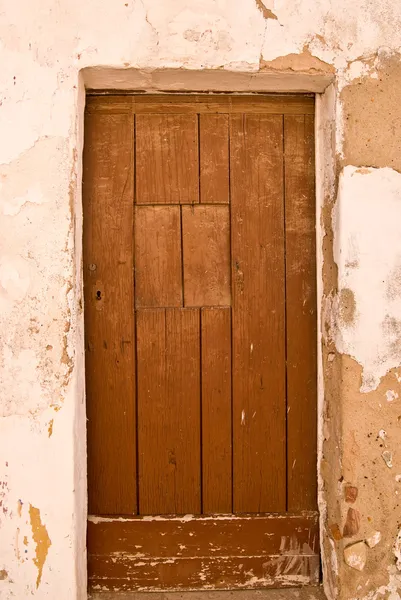 Tür eines traditionellen Hauses -portugal — Stockfoto