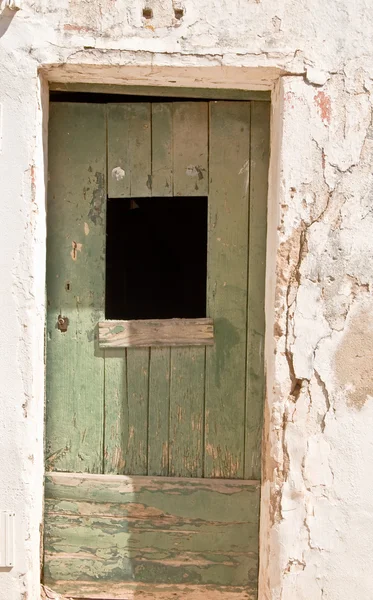 Dörren till ett traditionellt hus - portugal — Stockfoto