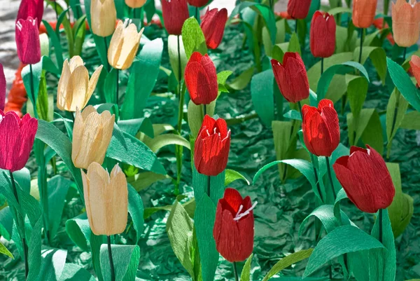 Las flores del papel — Foto de Stock