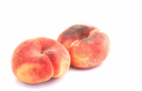 De peachs geïsoleerd — Stockfoto