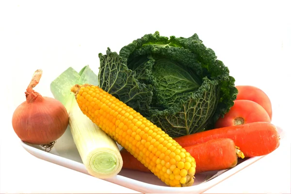 The vegatable isolated — Stock Photo, Image
