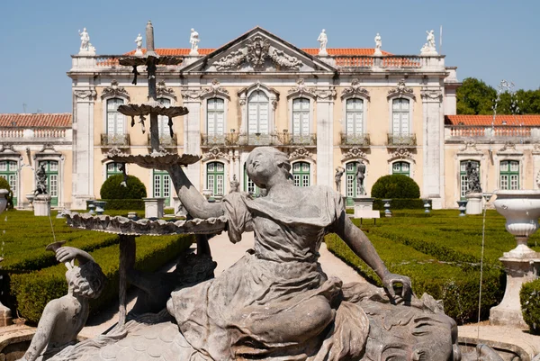 Nationale paleis in queluz — Stockfoto