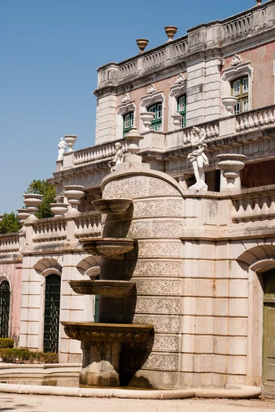 Nationella palace i queluz — Stockfoto