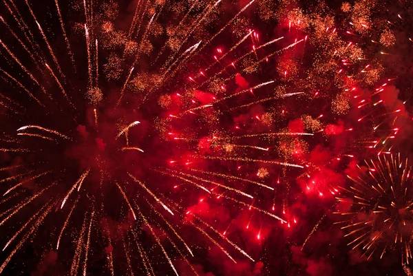 Beautiful fireworks — Stock Photo, Image