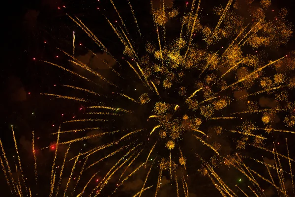 Beautiful fireworks — Stock Photo, Image