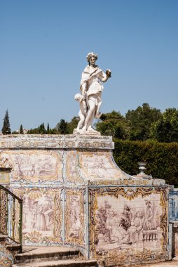 queluz Park antik heykel