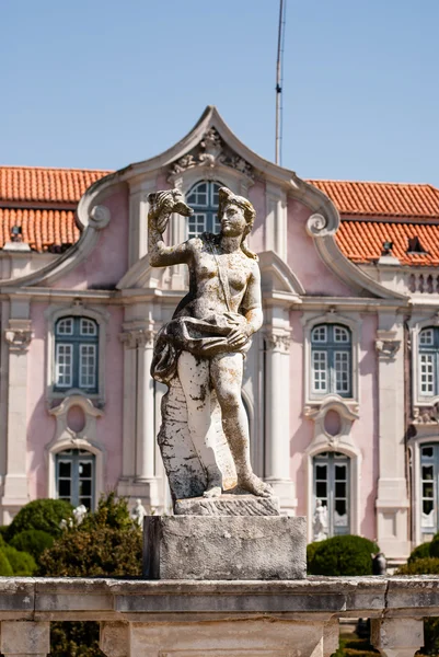 Antique statue in park of Queluz — Stock Photo, Image