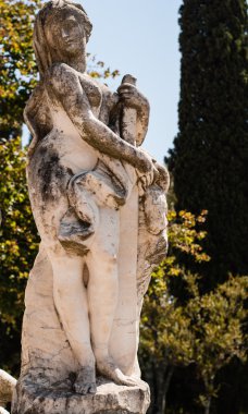 queluz Park antik heykel