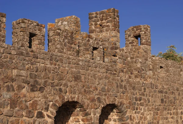 As ruínas da antiga cidade portuguesa Montemor — Fotografia de Stock