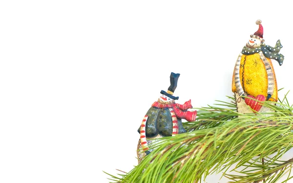 De tak van de kerstboom — Stockfoto