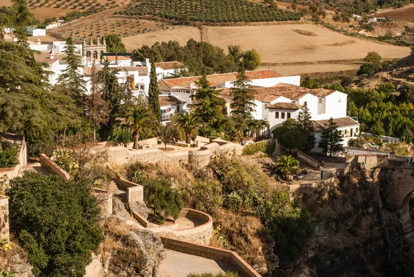 Άποψη της Λευκής πόλης ronda — Φωτογραφία Αρχείου