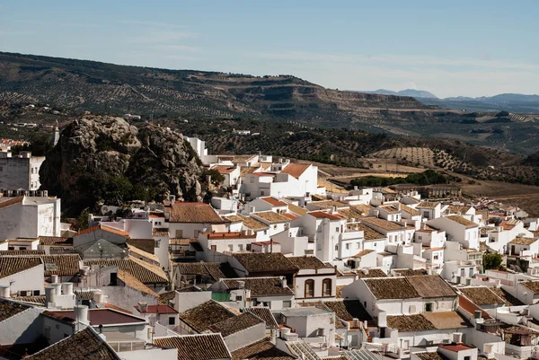 Aldea blanca medieval —  Fotos de Stock