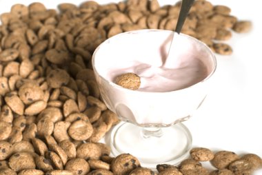 yoğurt ve müsli