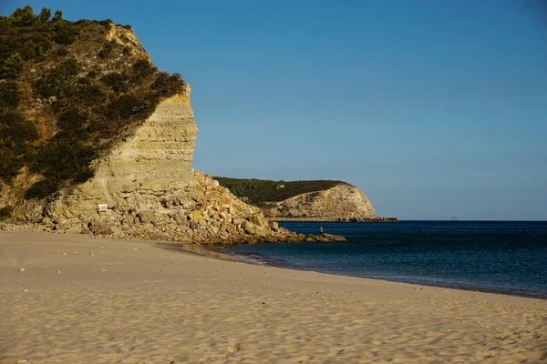 Costa Del Océano Atlántico Portugal Algarve —  Fotos de Stock