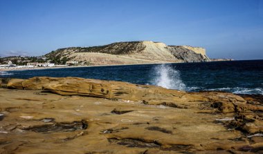 Praia da Luz Sahili, Atlantik Okyanusu Algarve, Portekiz