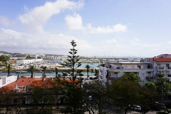 Paysages Vue Sur Rue Lagos Portugal — Photo