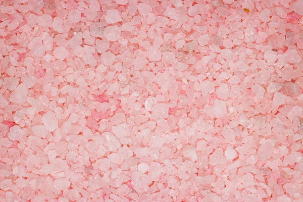 Růžové aromatické koupele solné pozadí — Stock fotografie