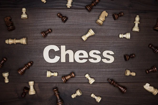 Šachy koncept — Stock fotografie