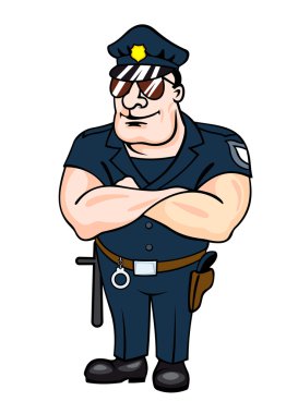 karikatür polis